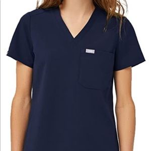 Figs Scrub Top XXS Navy